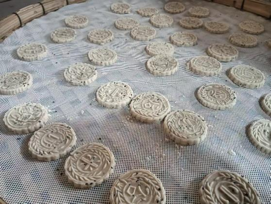 图8：制作完成的米饼